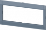 Blendrahmen, 183,6 x 70,7 mm, für Leistungsschalter, 3VA9384-0SB10