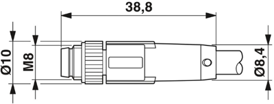 1406044 Phoenix Contact Sensor-Aktor Kabel Bild 2