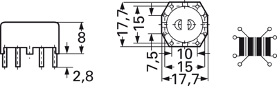 B82791G0015A017 TDK (EPCOS) Fixed Inductors Image 2