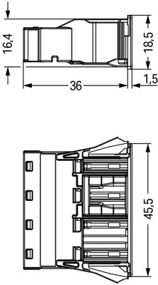 770-2324 WAGO Device Connectors Image 2