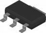 Infineon Technologies P-Kanal SIPMOS Small-Signal Transistor, 20 V, -0.98 A, PG-SOT223-4, BSP321PH6327XTSA1