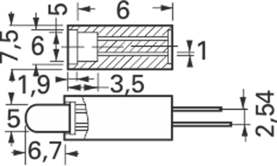 2819.5060 Mentor LED Abstandshalter Bild 2