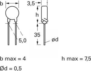 B59995C0120A070 EPCOS Kaltleiter