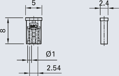 24.0053-28 Stäubli Electrical Connectors Kurzschlussstecker Bild 2