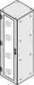 Verglaste Tür, Varistar, 3-Punkt-Verriegelung, IP55, RAL 7035, 1200H 600B