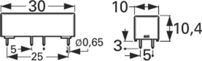 LI24-1A85 Standex Electronics Reed Relays Image 2