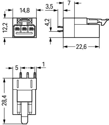 890-813 WAGO Device Connectors Image 2