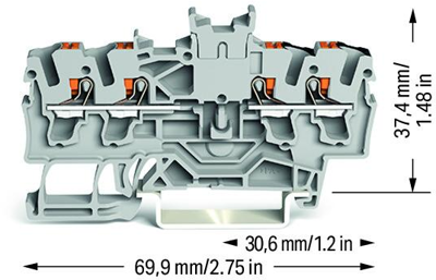 2202-1441 WAGO Reihenklemmen Bild 2