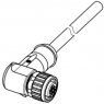 Sensor-Aktor Kabel, M12-Kabeldose, abgewinkelt auf offenes Ende, 5-polig, 3 m, PUR, schwarz, 21347700568030
