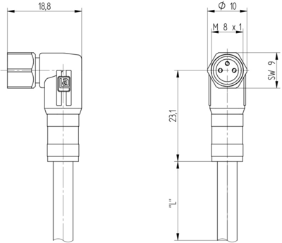 934773003 Lumberg Automation Sensor-Actuator Cables Image 2