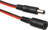 DC-Verlängerungsleitung, 3 m, rot/schwarz, DC-Stecker, 2,1 x 5,5 mm