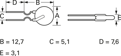 60R010XU Littelfuse Rückstellende PTC-Sicherungen Bild 2