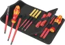 VDE screwdriver kit, different sizes, Phillips/Pozidriv/slotted, BL 157 mm, 05006614001