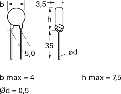 B59990C0120A070 EPCOS Kaltleiter