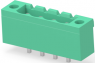 Leiterplattenklemme, 4-polig, RM 5.08 mm, 0,05-3 mm², 15 A, Stift, grün, 796867-4