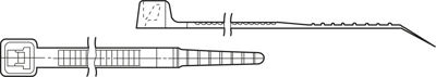 4-160968-2 AMP Kabelbinder