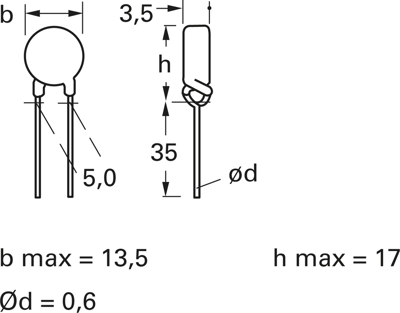 B59950C0120A070 EPCOS PTC Thermistors