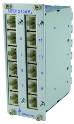 100007001 Telegärtner Verbindungsmodule, Patchpanels