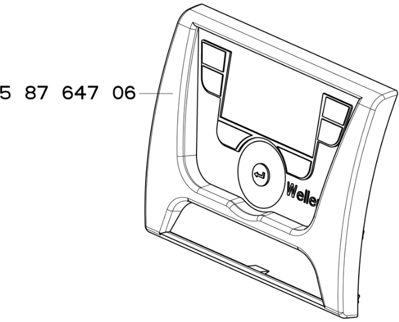 T0058764706 Weller Ablageständer, Ersatzteile, Zubehör (Löttechnik)