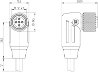 21194 Lumberg Automation Sensor-Aktor Kabel