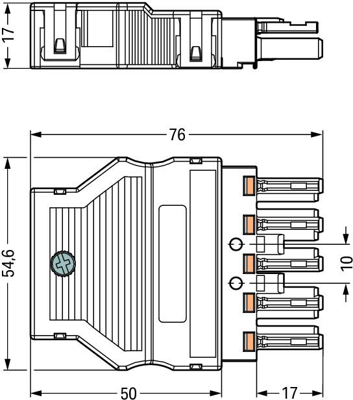 770-325 WAGO Gerätesteckverbinder Bild 2