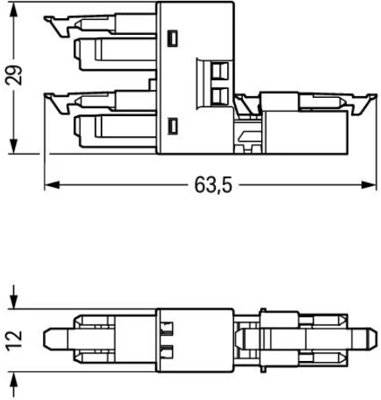 890-1636 WAGO Gerätesteckverbinder Bild 2