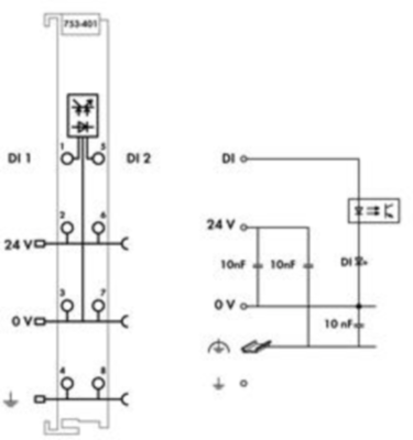 753-401 WAGO Digitalmodule Bild 3