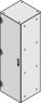 Unlegierte Stahltür, Varistar, 3-Punkt-Verriegelung, IP 55, RAL 7021, 2200H 600B