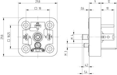 932430100 Hirschmann Automation and Control Ventilsteckverbinder Bild 2