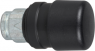 Drucktaster, unbeleuchtet, tastend, Bund rund, schwarz, Frontring schwarz, Einbau-Ø 22 mm, ZB4BC247