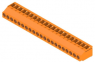 Leiterplattenklemme, 21-polig, RM 5 mm, 0,08-6,0 mm², 20 A, Schraubanschluss, orange, 2429690000
