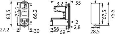 CD44.4101.151 SCHURTER Entstörfilter Bild 2