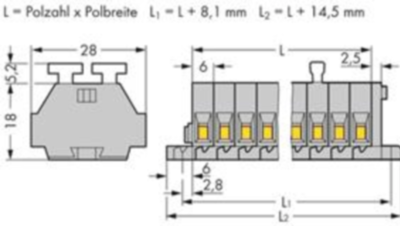 261-108/341-000 WAGO Reihenklemmen Bild 2