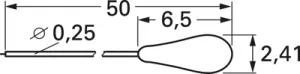 B57867S0502F140 TDK (EPCOS) NTC Thermistors