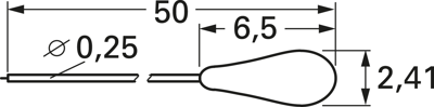 B57867S0502F140 TDK (EPCOS) Heißleiter