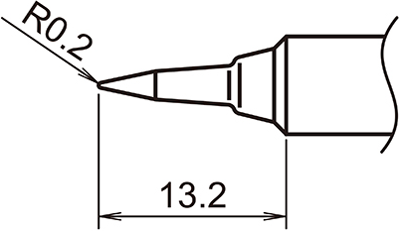 T18-SB Hakko Lötspitzen, Entlötspitzen und Heißluftdüsen Bild 2