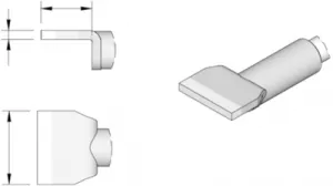 C245730 JBC Soldering tips, desoldering tips and hot air nozzles