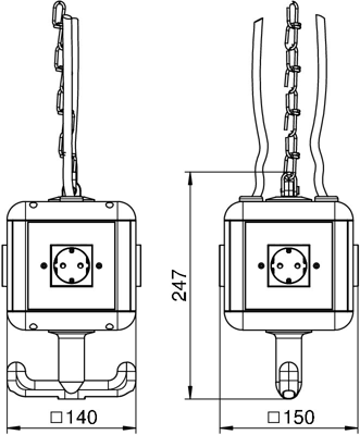 6109802 OBO Bettermann Steckdosenleisten und Kabeltrommel Bild 3