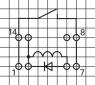 Reedrelais, 10 W, Schließer, 0,5 A