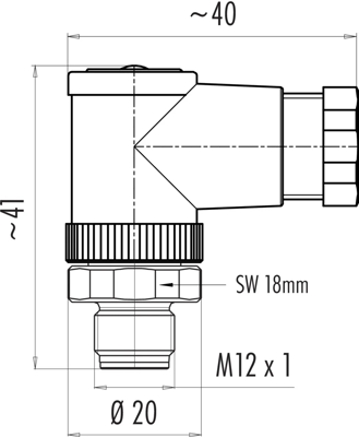 99 0429 92 04 binder Sensor-Aktor Rundsteckverbinder Bild 2