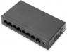 Ethernet Switch, unmanaged, 8 Ports, 1 Gbit/s, 100-240 VAC, DN-80066