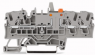 3-Leiter-Trenn- und Messklemme, Federklemmanschluss, 0,25-4,0 mm², 1-polig, 16 A, 6 kV, grau, 2002-1771/401-000