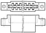 583859-5 AMP PCB Connection Systems