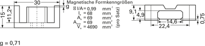 B66423U0160K187 TDK (EPCOS) Ferrite cores Image 3