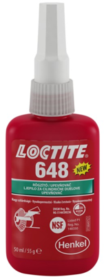 LOCTITE 648 10ML FLASCHE Loctite Adhesives