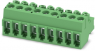 Leiterplattenklemme, 9-polig, RM 3.5 mm, 0,2-1,5 mm², 6 A, Schraubanschluss, grün, 1984235