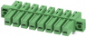Buchsenleiste, 8-polig, RM 7.62 mm, abgewinkelt, grün, 1708556