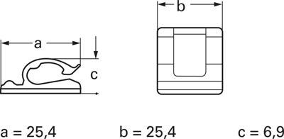 ACC38-A-C Panduit Kabelhalter Bild 2