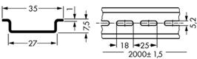 210-115 WAGO Hutschienen Bild 2