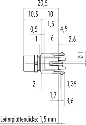 99 3412 280 03 binder Sensor-Aktor Rundsteckverbinder Bild 2